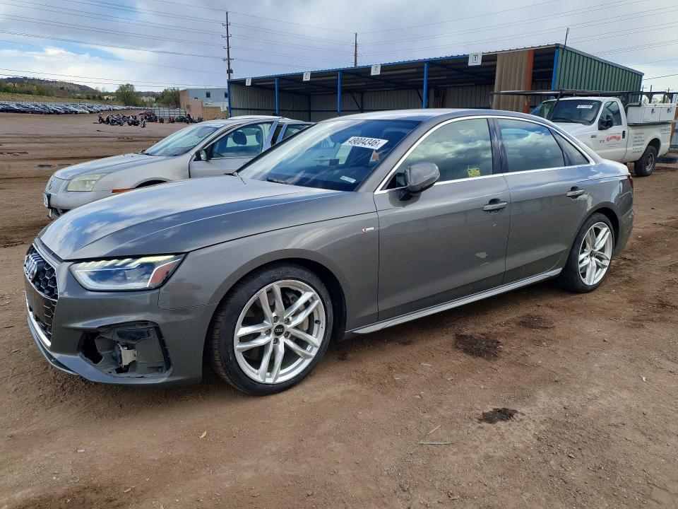 2023 AUDI A4 — VIN WAUEAAF42PN002846