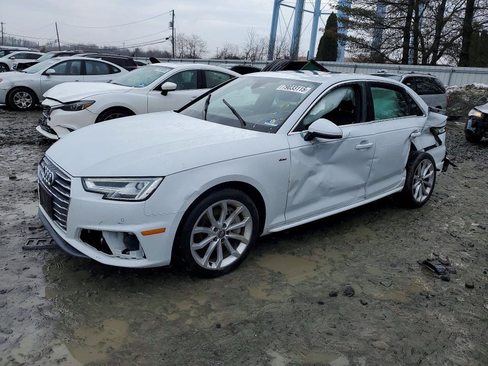 2019 AUDI A4 — VIN WAUENAF48KA112272