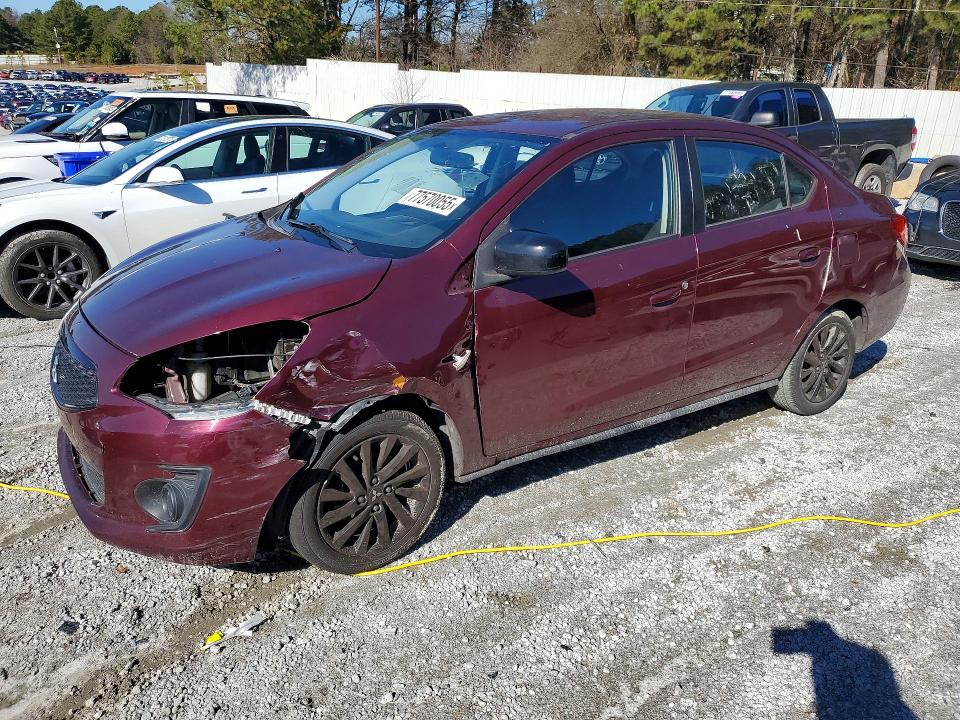 2020 MITSUBISHI MIRAGE — VIN ML32F4FJ5LHF06207