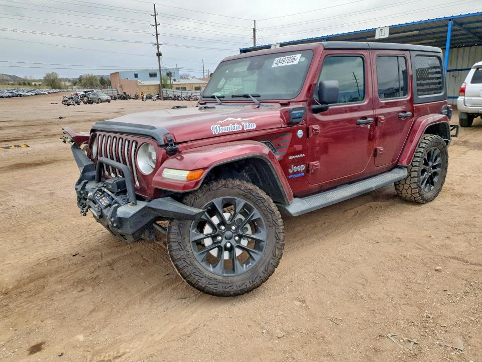 2021 JEEP WRANGLER UNLIMITED — VIN 1C4JJXP65MW822123