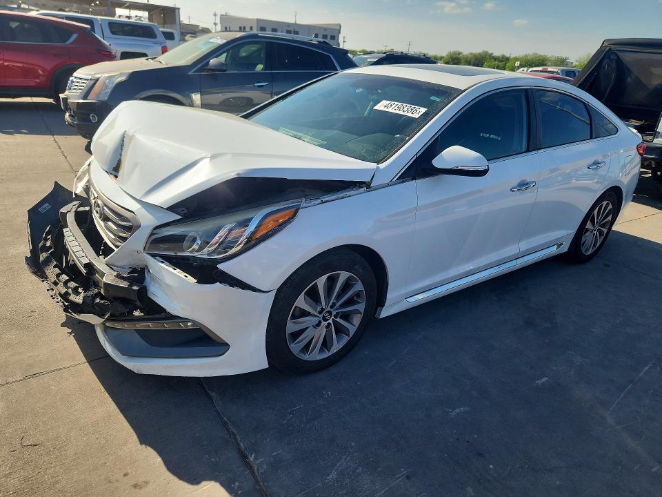 2017 HYUNDAI SONATA — VIN 5NPE34AF3HH584478