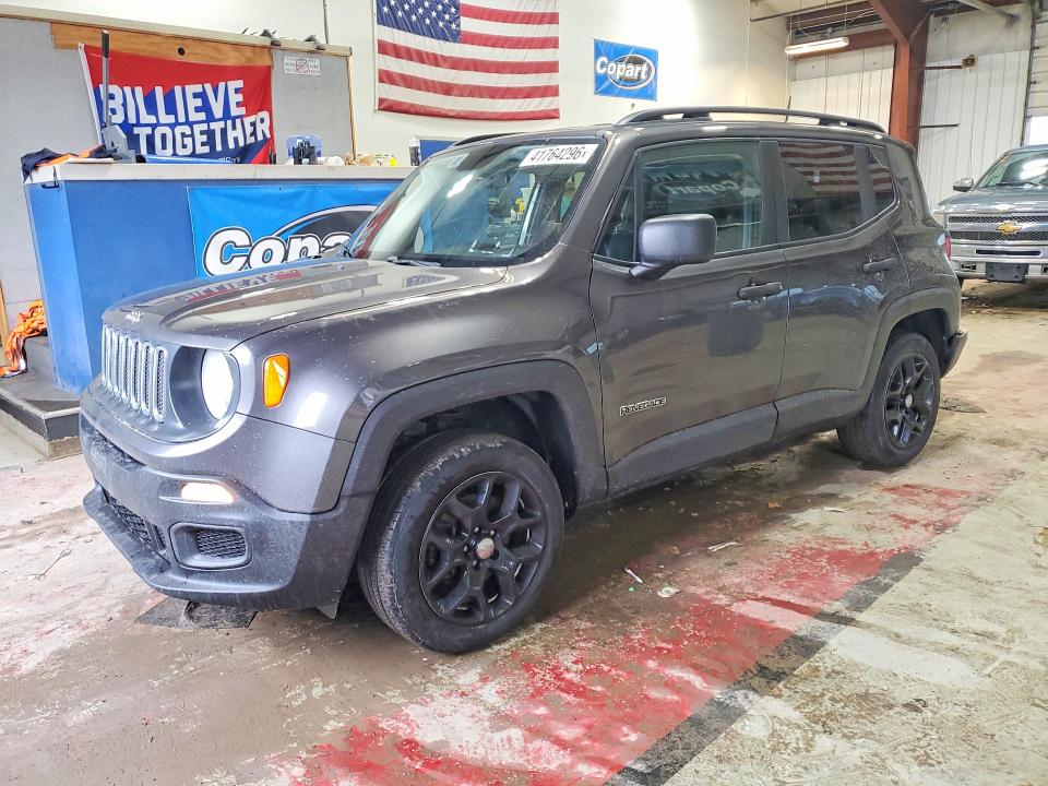 2018 JEEP RENEGADE — VIN ZACCJBAB3JPJ20485