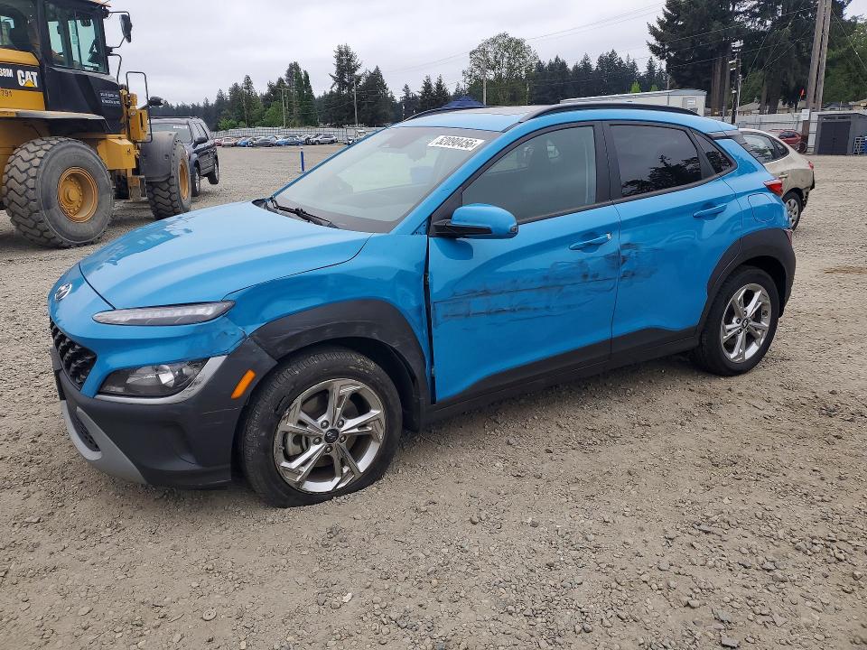 2022 HYUNDAI KONA — VIN KM8K3CAB8NU885383