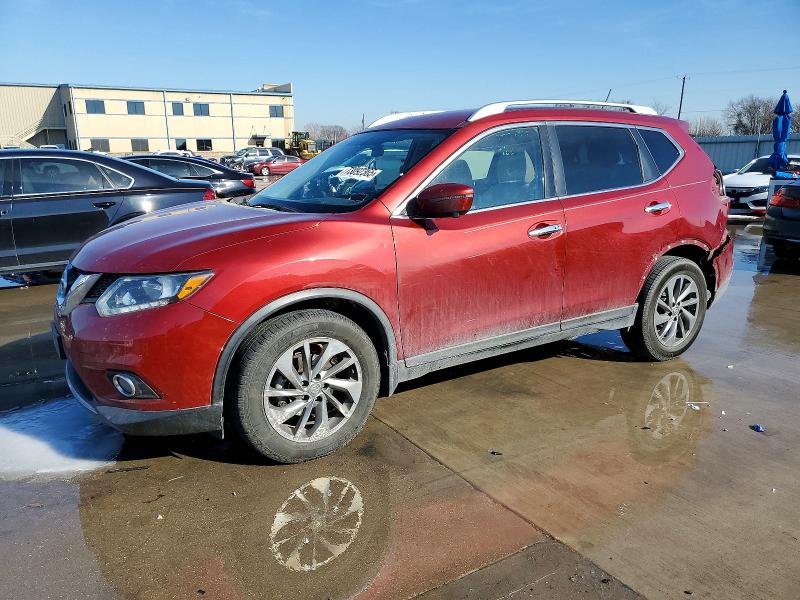 2016 NISSAN ROGUE S — VIN KNMAT2MTXGP687968