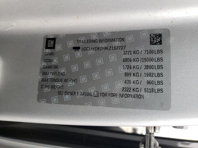 1GCUYDED9KZ167727