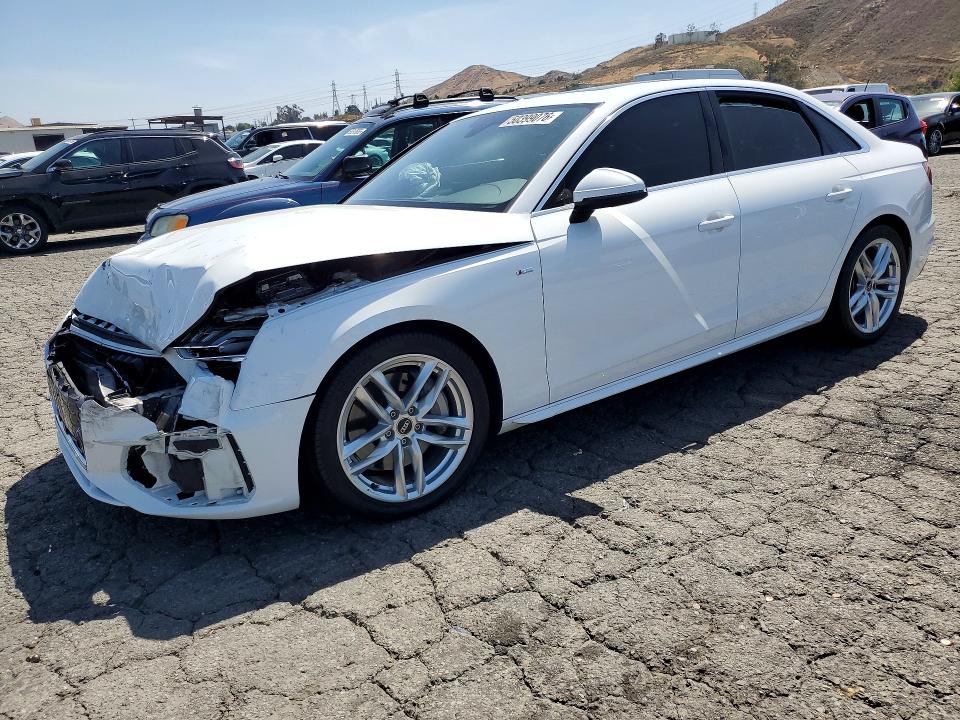 2022 AUDI A4 — VIN WAUEAAF47NA037208