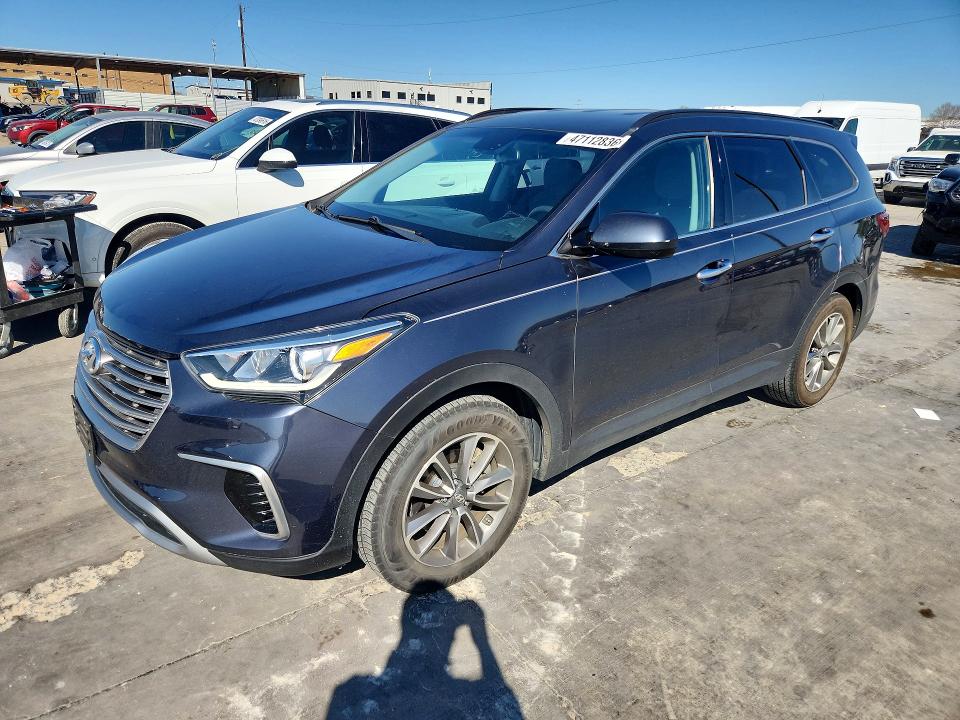2017 HYUNDAI SANTA FE — VIN KM8SM4HF2HU169224