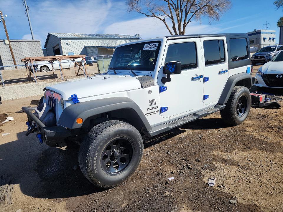 2016 JEEP WRANGLER UNLIMITED — VIN 1C4BJWDG2GL209801