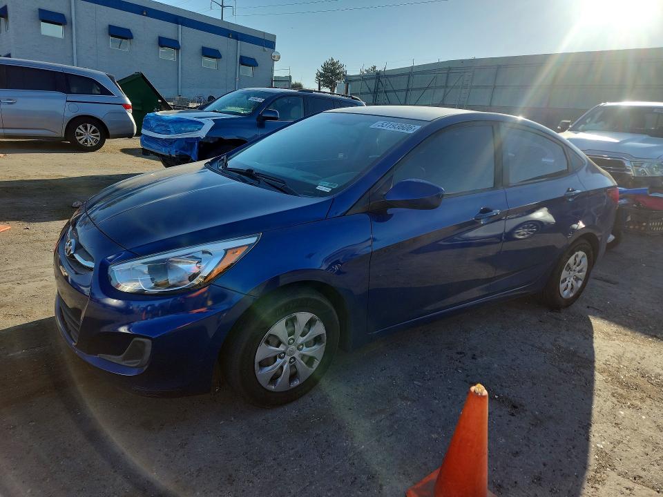 2017 HYUNDAI ACCENT — VIN KMHCT4AEXHU195224