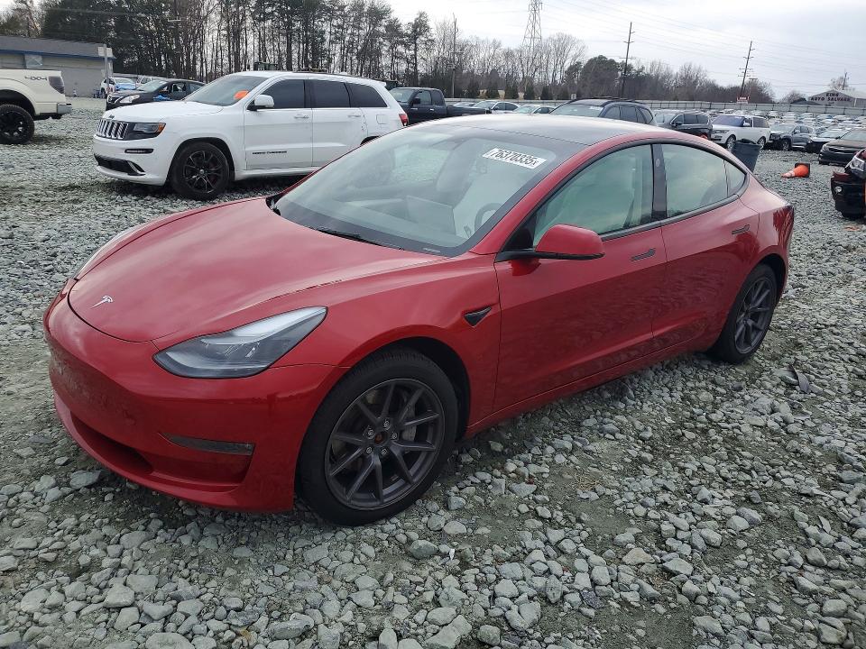 2023 TESLA MODEL 3 — VIN 5YJ3E1EB1PF620124
