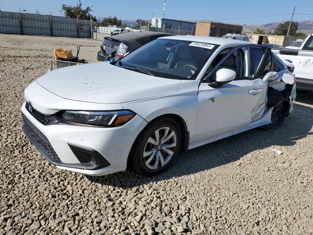 2022 HONDA CIVIC — VIN 2HGFE2F29NH596567