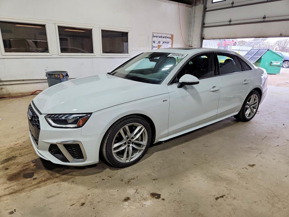 2022 AUDI A4 — VIN WAUEAAF47NN008168