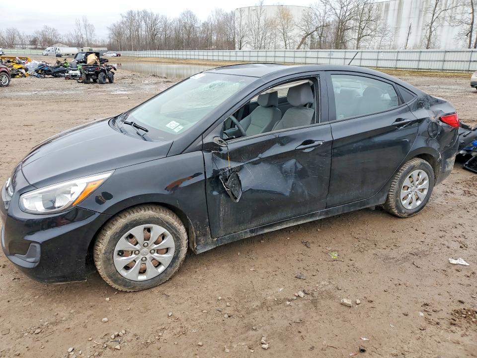 2017 HYUNDAI ACCENT — VIN KMHCT4AE1HU268450