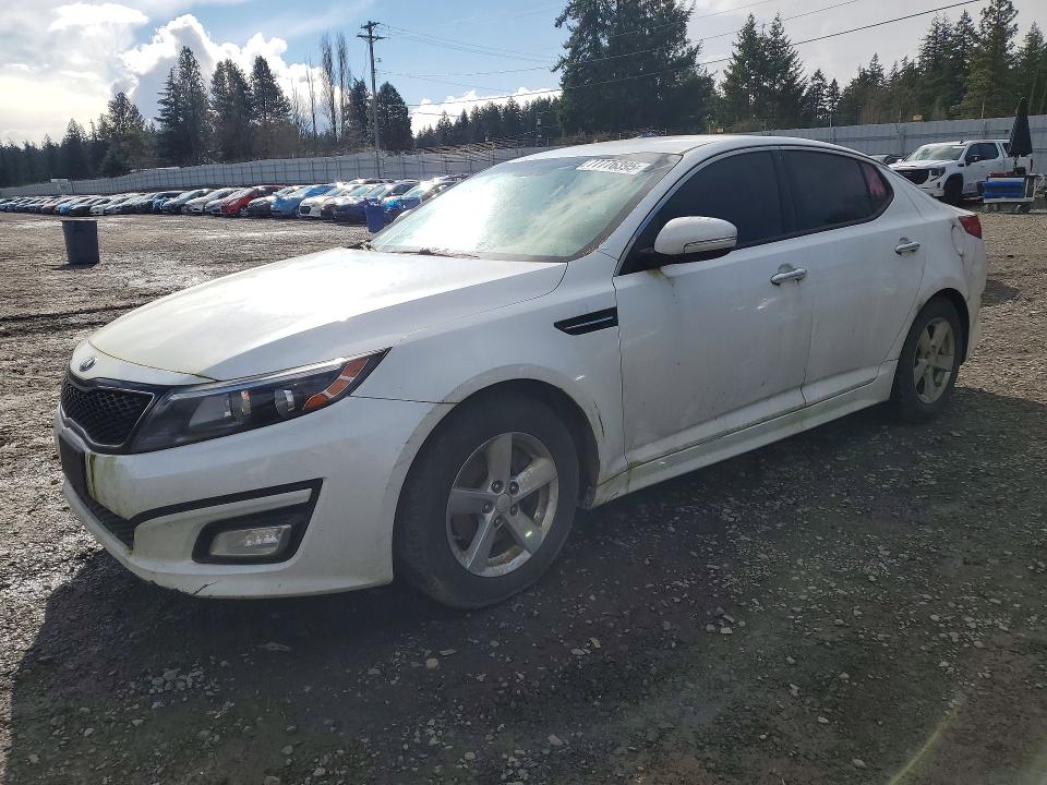 2015 KIA OPTIMA — VIN KNAGM4A76F5654581