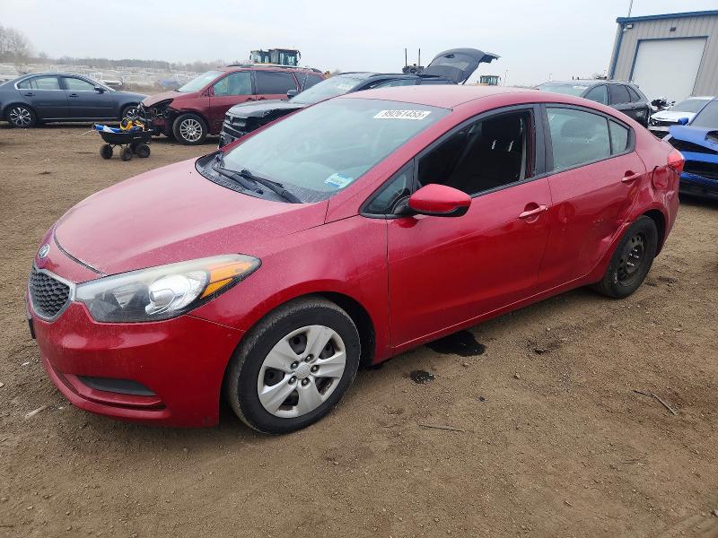 2016 KIA FORTE — VIN KNAFK4A63G5493908