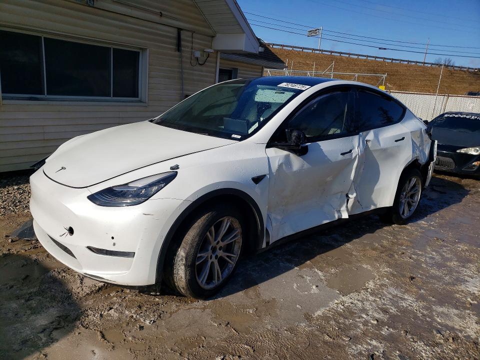 2020 TESLA MODEL Y — VIN 5YJYGDEE9LF027455