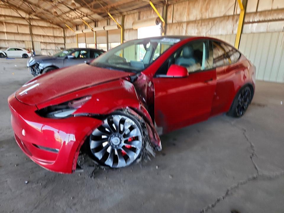 2022 TESLA MODEL Y — VIN 7SAYGDEF2NF484901