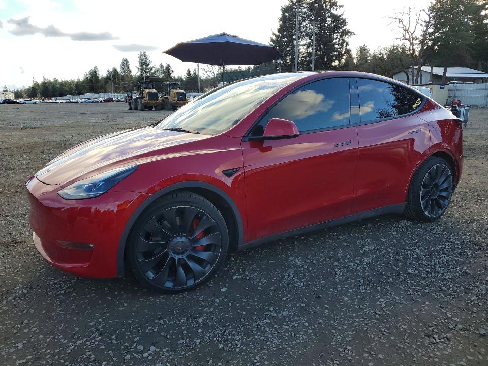 2022 TESLA MODEL Y — VIN 7SAYGDEF8NF398959