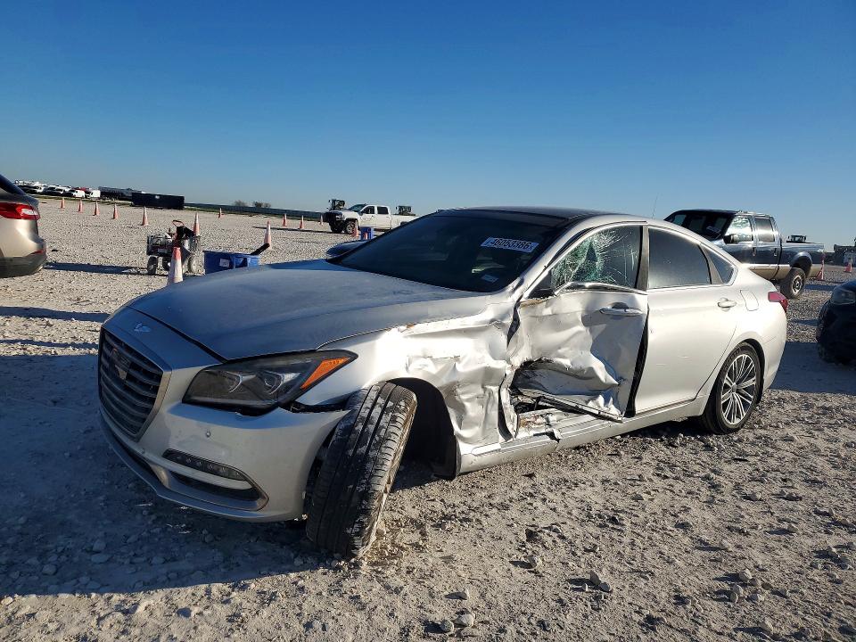 2018 GENESIS G80 — VIN KMHGN4JE1JU224420