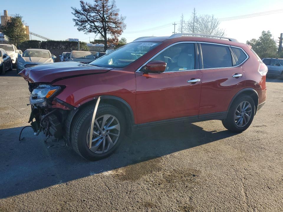 2016 NISSAN ROGUE S — VIN 5N1AT2MT0GC789816