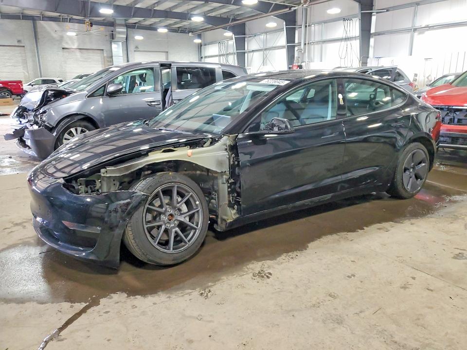 2022 TESLA MODEL 3 — VIN 5YJ3E1EB8NF348748