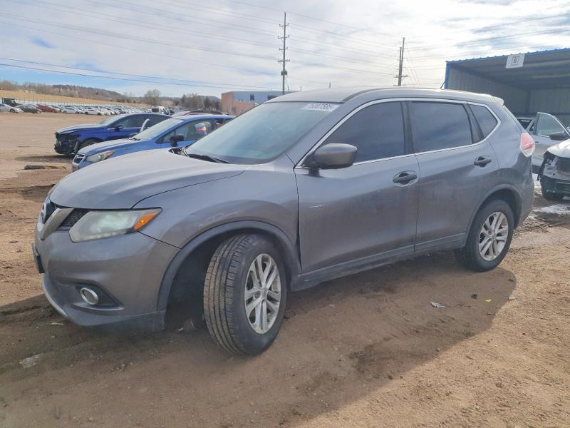 2016 NISSAN ROGUE S — VIN KNMAT2MV1GP637333