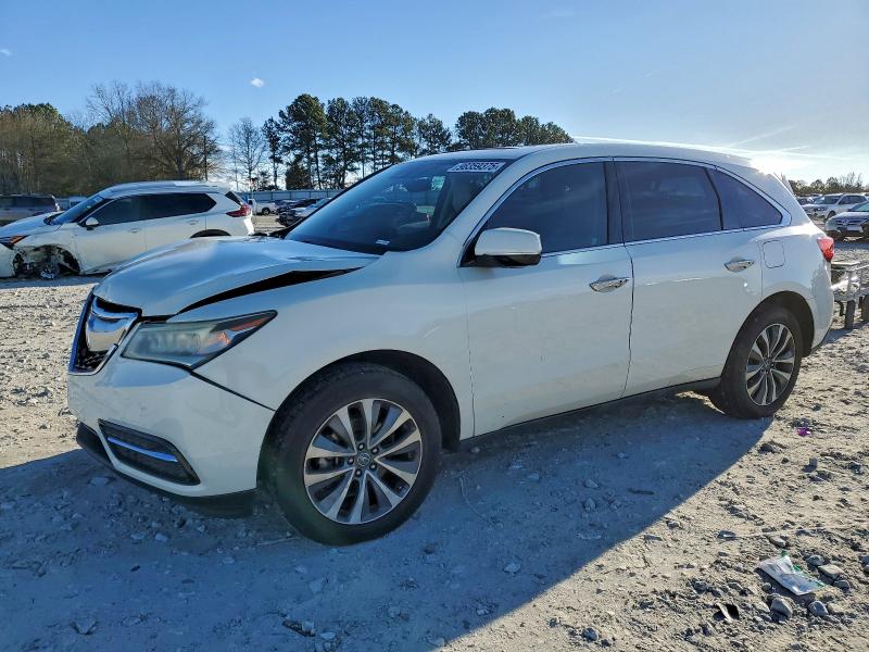 2016 ACURA MDX TECHNO — VIN 5FRYD3H44GB017703