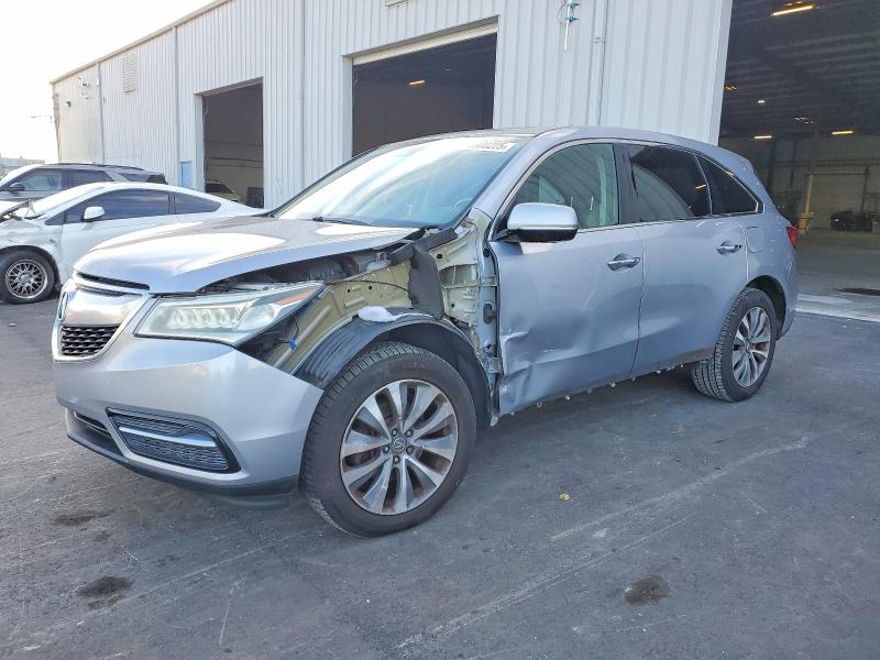 2016 ACURA MDX TECHNO — VIN 5FRYD3H44GB005017