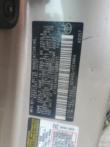 4T1BE46K67U669625
