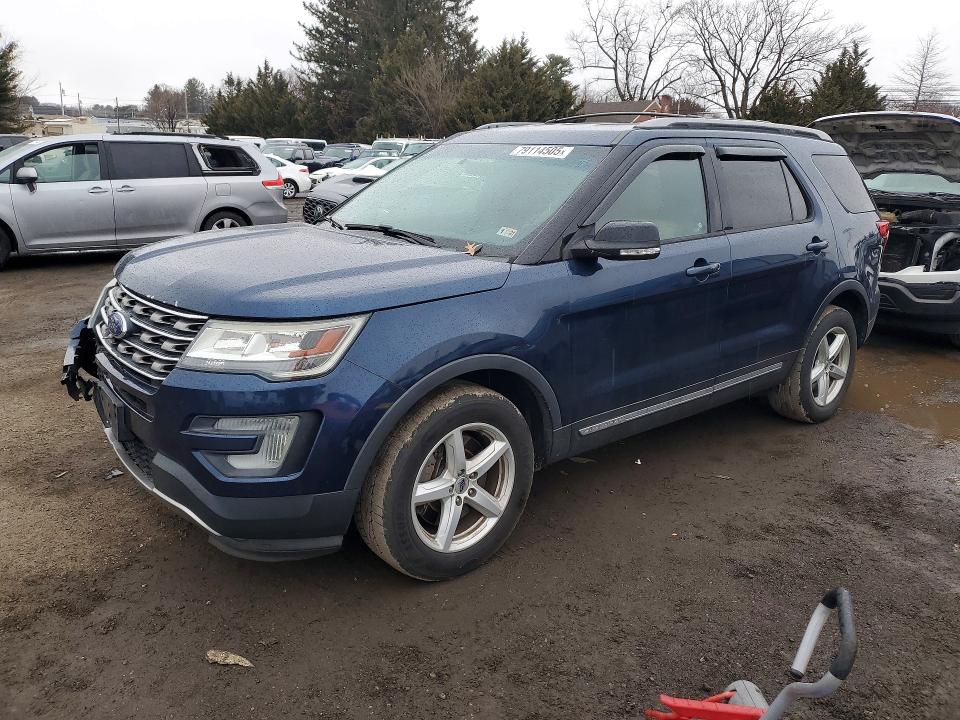 2017 FORD EXPLORER — VIN 1FM5K8D86HGA67621