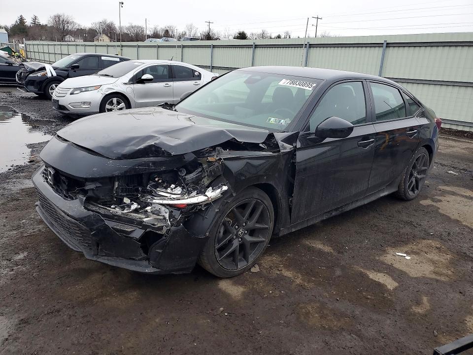 2025 HONDA CIVIC — VIN 2HGFE2F55SH502481