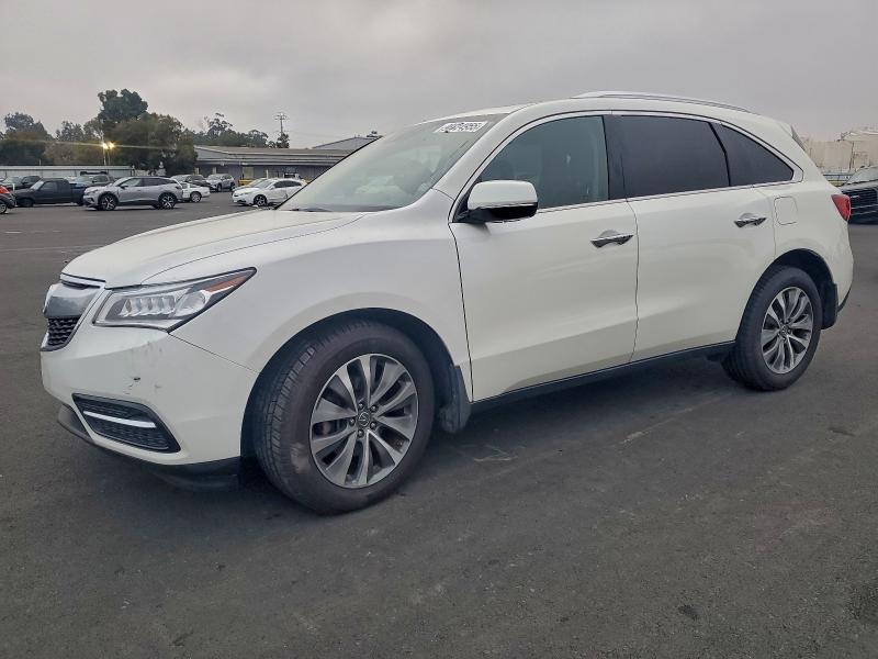 2016 ACURA MDX TECHNO — VIN 5FRYD4H60GB058532