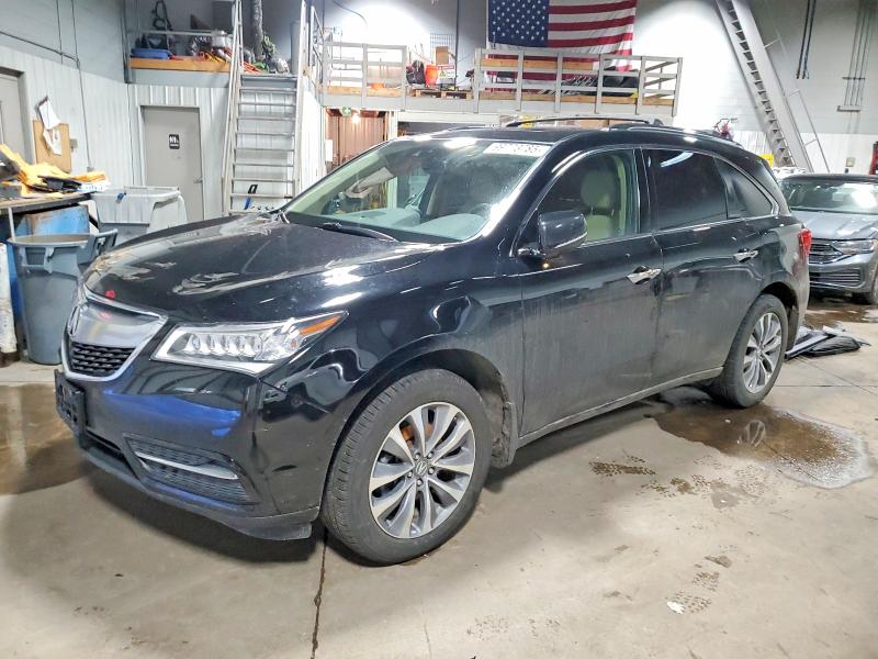 2015 ACURA MDX TECHNO — VIN 5FRYD4H47FB022799