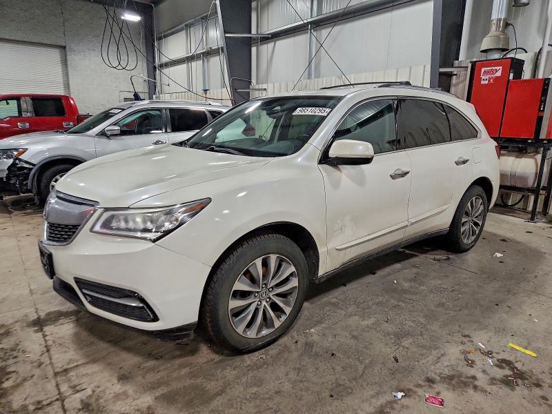 2015 ACURA MDX TECHNO — VIN 5FRYD4H49FB011772