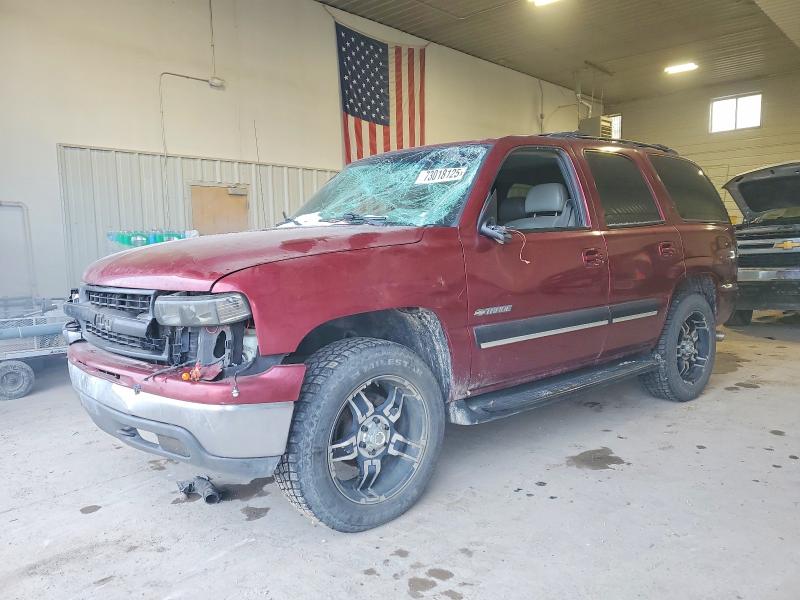 2001 CHEVROLET TAHOE K150 — VIN 1GNEK13T11J263273