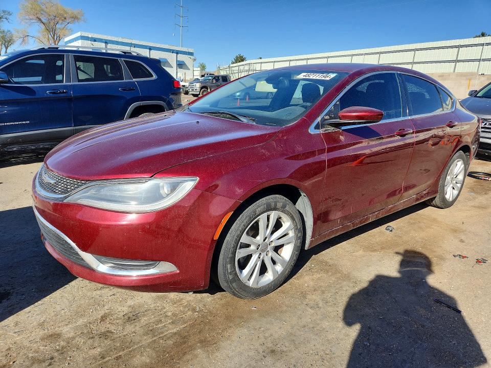 2015 CHRYSLER 200 — VIN 1C3CCCAB8FN521344