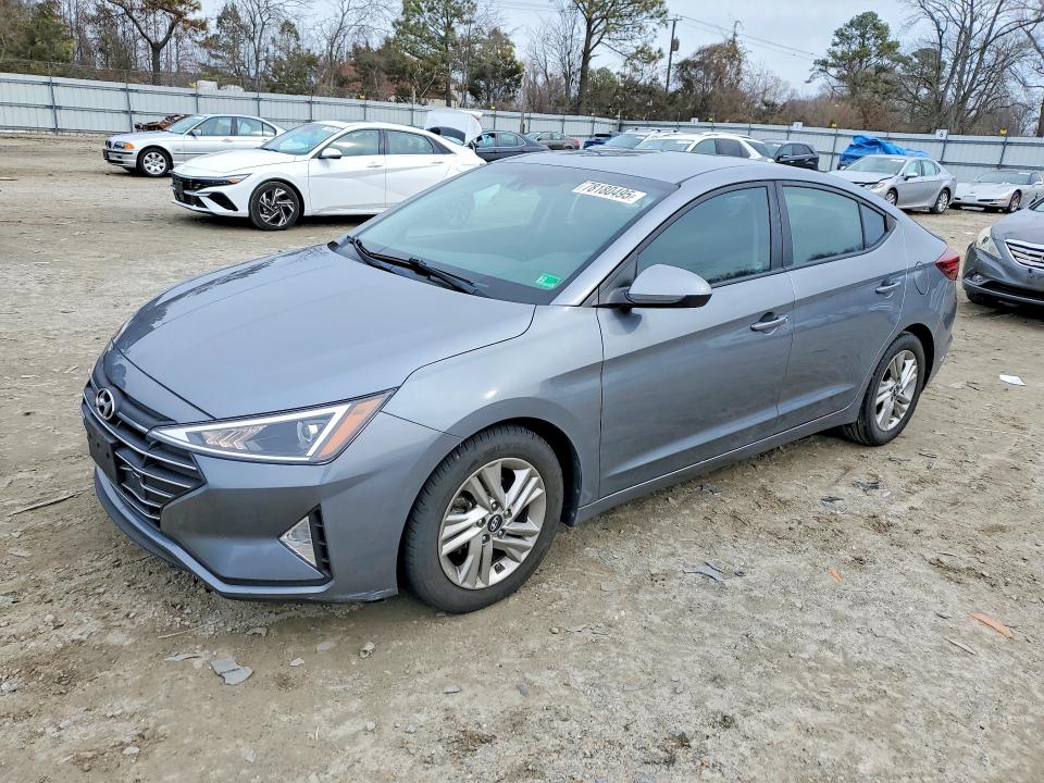 2019 HYUNDAI ELANTRA — VIN KMHD84LF8KU872757