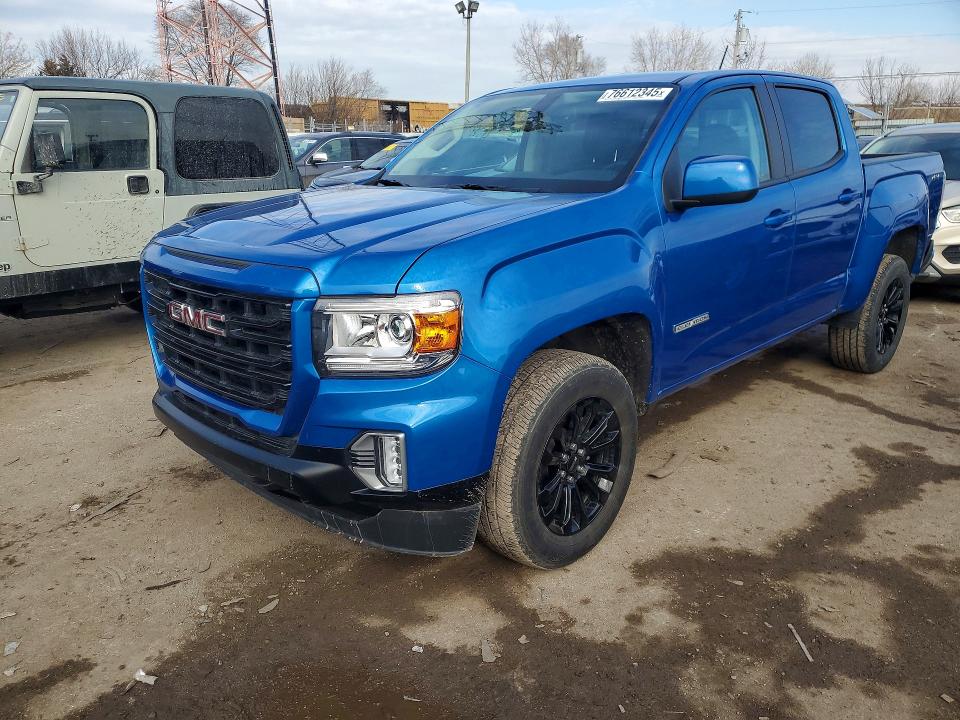 2022 GMC CANYON — VIN 1GTG6CEN3N1284776