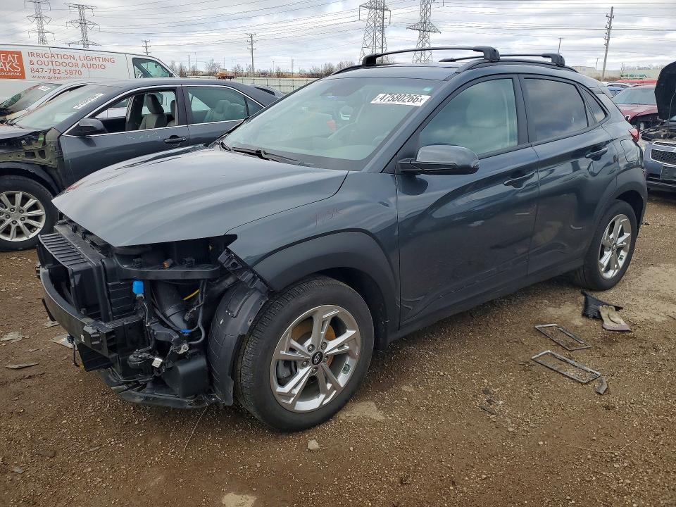 2022 HYUNDAI KONA — VIN KM8K3CAB4NU855636