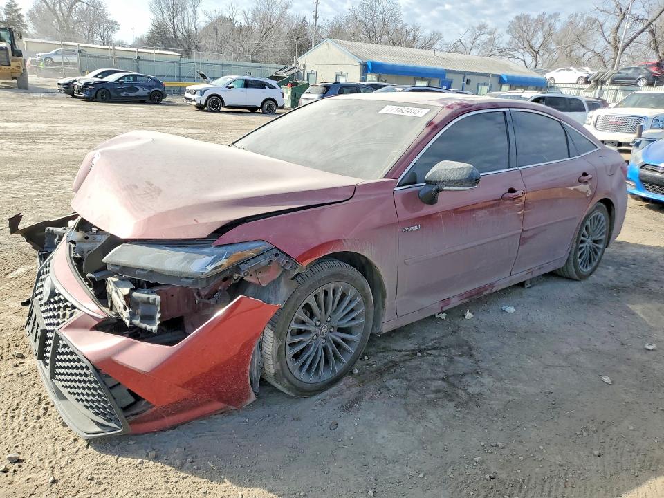 2019 TOYOTA AVALON — VIN 4T1B21FB3KU003998