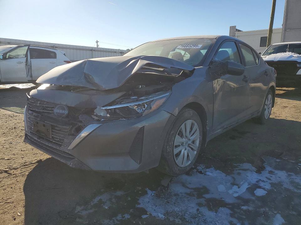 2025 NISSAN SENTRA — VIN 3N1AB8BV3SY362907