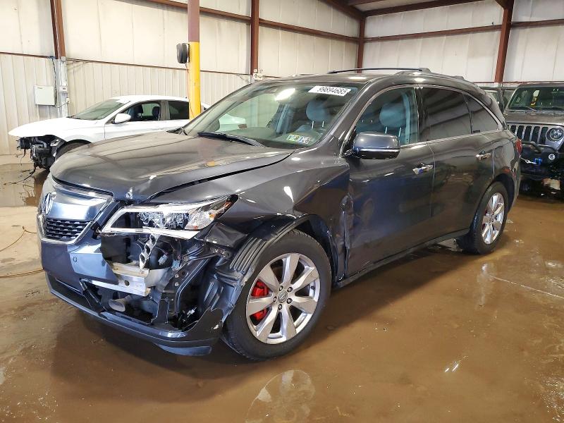 2016 ACURA MDX ADVANC — VIN 5FRYD4H91GB057710