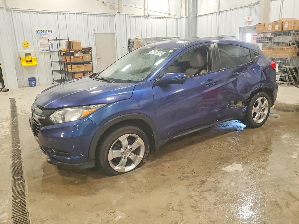 2016 HONDA HR-V — VIN 3CZRU6H5XGM705209