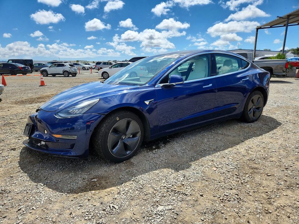 2019 TESLA MODEL 3 — VIN 5YJ3E1EB1KF497904
