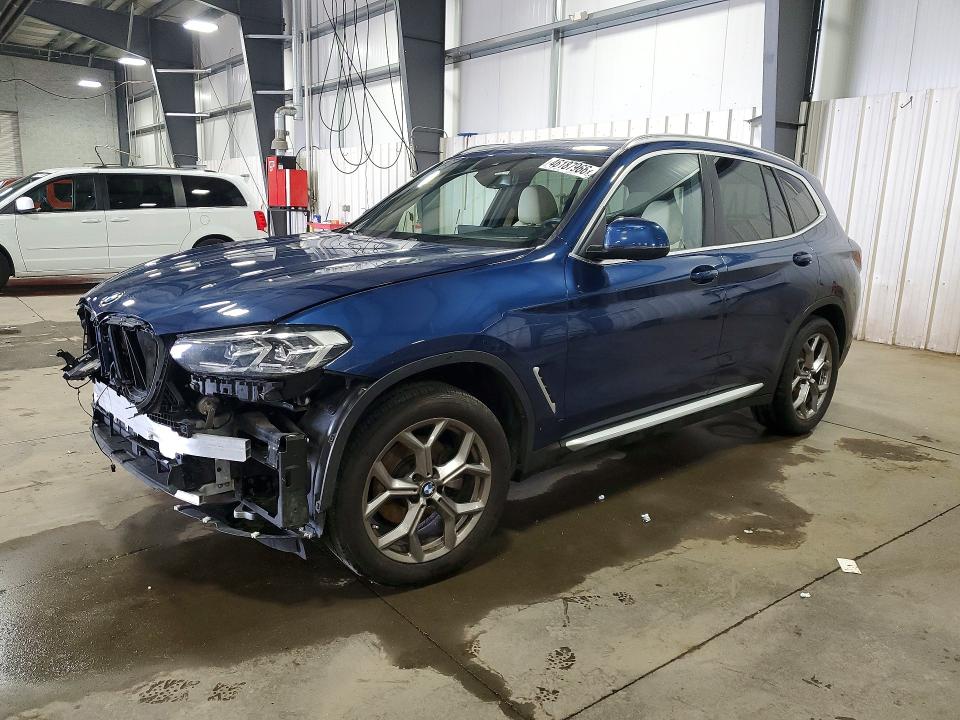2022 BMW X3 — VIN WBX57DP07NN182498