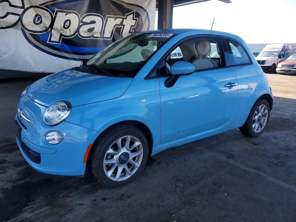 2017 FIAT 500 POP — VIN 3C3CFFKR0HT549355