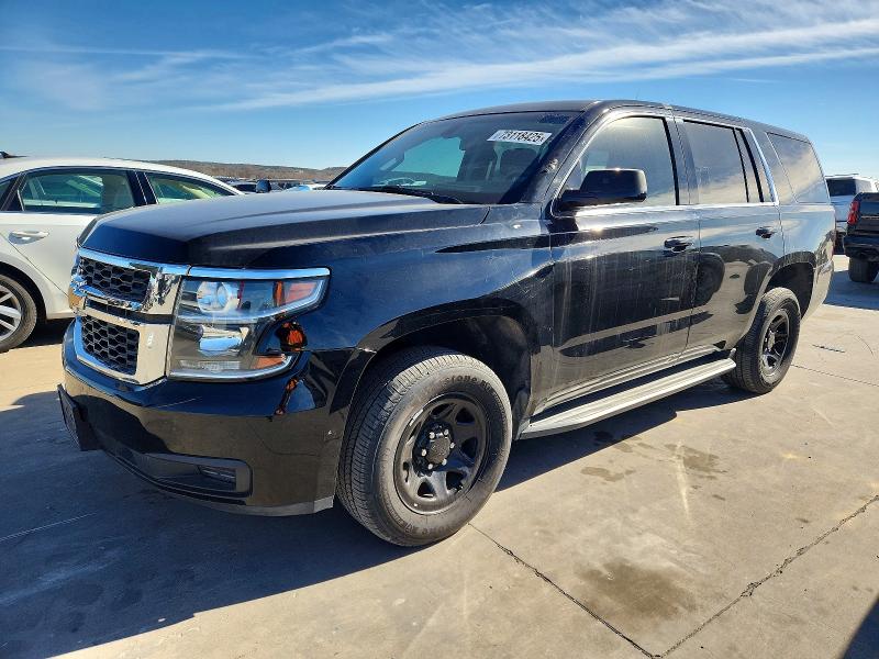 2019 CHEVROLET TAHOE POLI — VIN 1GNLCDEC0KR122846