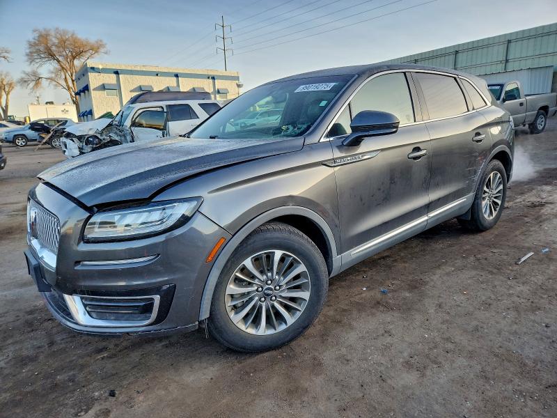 2019 LINCOLN NAUTILUS S — VIN 2LMPJ8K90KBL30809