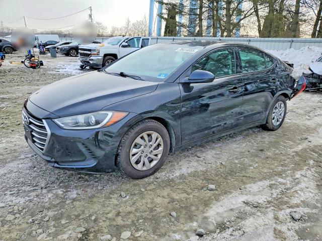 2018 HYUNDAI ELANTRA — VIN 5NPD74LF5JH386973