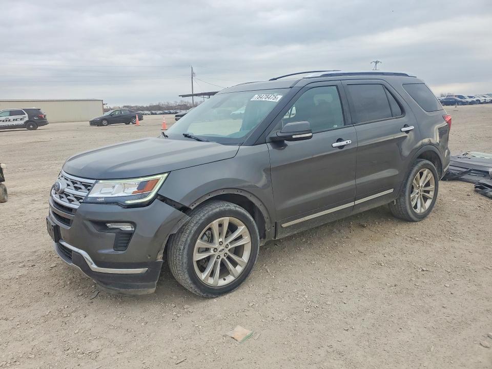 2018 FORD EXPLORER — VIN 1FM5K7F89JGB04223